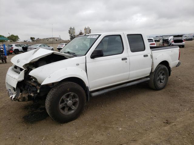 1N6ED27T44C447745 - 2004 NISSAN FRONTIER CREW CAB XE V6 WHITE photo 1