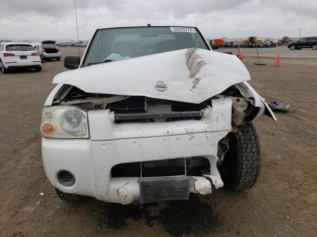 1N6ED27T44C447745 - 2004 NISSAN FRONTIER CREW CAB XE V6 WHITE photo 5