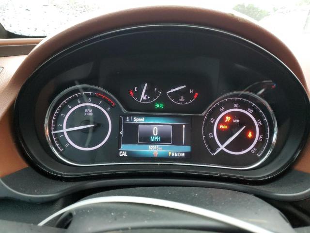 2G4GK5EX4G9196015 - 2016 BUICK REGAL BLACK photo 9