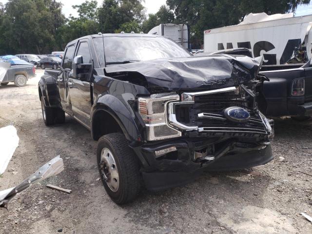 1FT8W4DTXNED70315 - 2022 FORD F450 SUPER DUTY BLACK photo 4