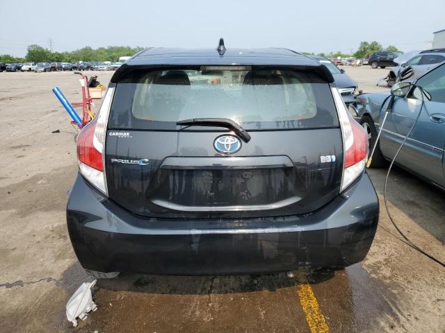 JTDKDTB31F1577869 - 2015 TOYOTA PRIUS C BLACK photo 6