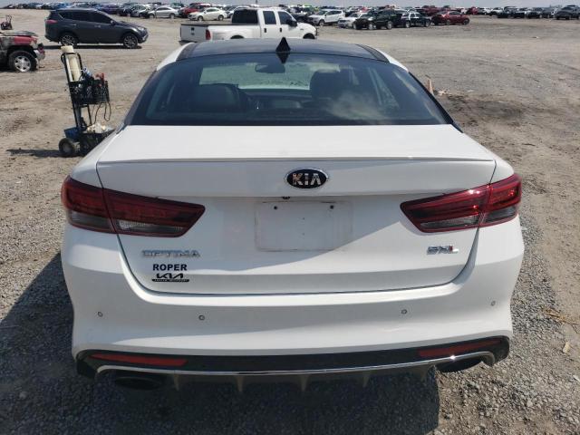 5XXGV4L26GG037809 - 2016 KIA OPTIMA SXL WHITE photo 6