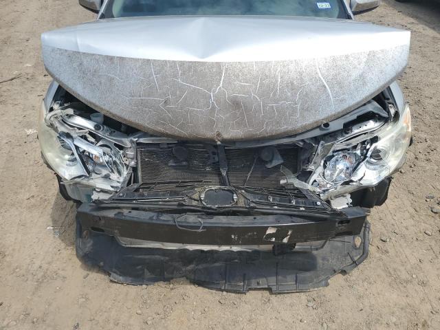 4T4BF1FK1CR161588 - 2012 TOYOTA CAMRY BASE SILVER photo 11