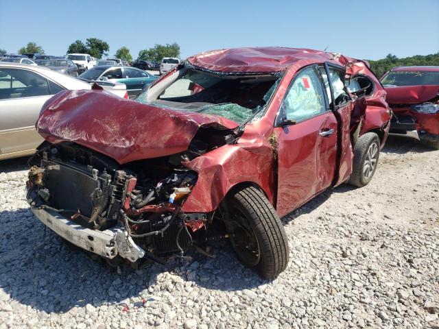 5N1AR2MM4EC697760 - 2014 NISSAN PATHFINDER S MAROON photo 2