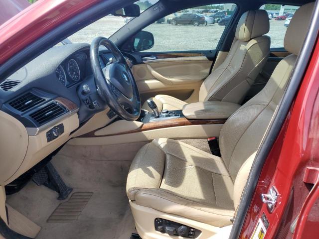 5UXFG43549L222314 - 2009 BMW X6 XDRIVE35I BURGUNDY photo 7