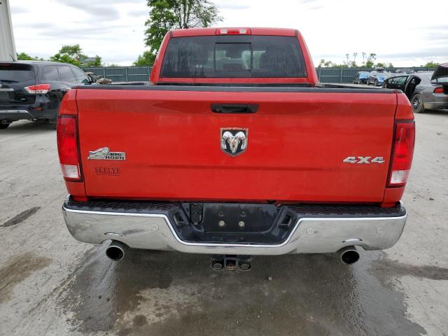 1C6RR7TT6KS566965 - 2019 RAM 1500 CLASS SLT 红色 照片 6