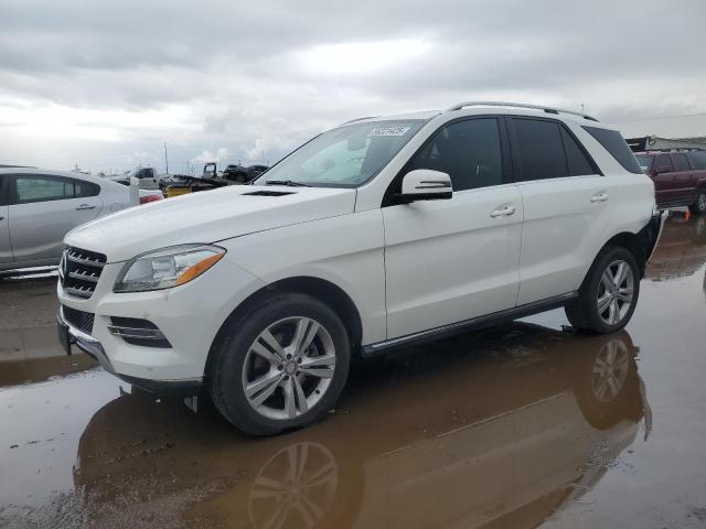 4JGDA5HB2FA491820 - 2015 MERCEDES-BENZ ML 350 4MATIC WHITE photo 1