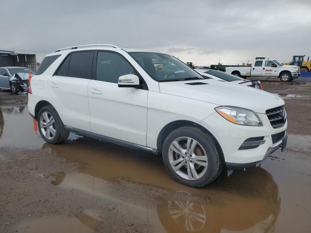 4JGDA5HB2FA491820 - 2015 MERCEDES-BENZ ML 350 4MATIC WHITE photo 4