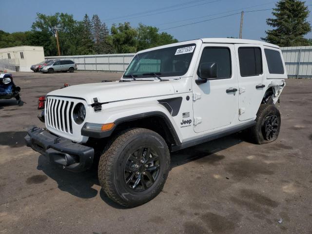 1C4HJXDG5PW562550 - 2023 JEEP WRANGLER SPORT WHITE photo 1