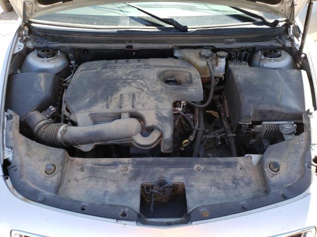 1G1ZC5EU3CF132767 - 2012 CHEVROLET MALIBU 1LT SILVER photo 11