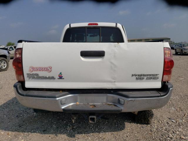 5TETU62N55Z092467 - 2005 TOYOTA TACOMA PRERUNNER ACCESS CAB WHITE photo 6