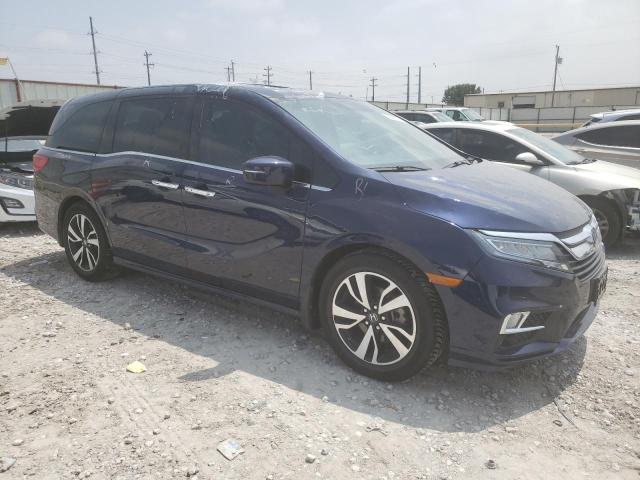 5FNRL6H91KB079705 - 2019 HONDA ODYSSEY ELITE BLUE photo 4