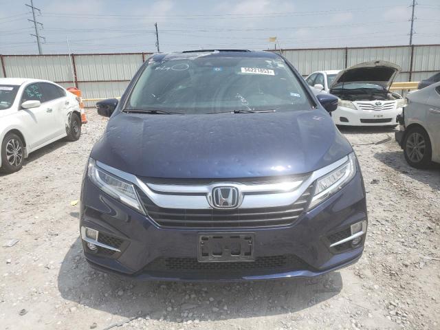 5FNRL6H91KB079705 - 2019 HONDA ODYSSEY ELITE BLUE photo 5