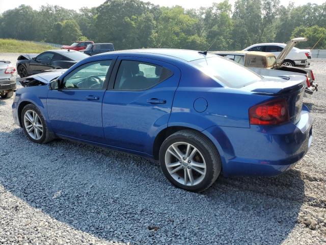 1C3CDZCB2CN183660 - 2012 DODGE AVENGER SXT BLUE photo 2