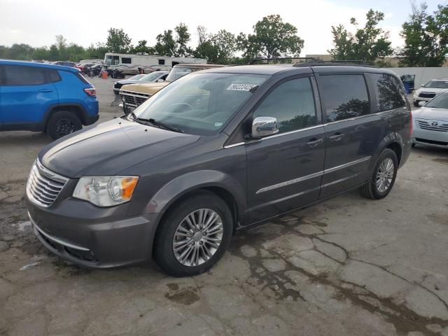 2C4RC1CG8GR221388 - 2016 CHRYSLER TOWN & COU TOURING L GRAY photo 1