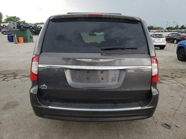 2C4RC1CG8GR221388 - 2016 CHRYSLER TOWN & COU TOURING L GRAY photo 6