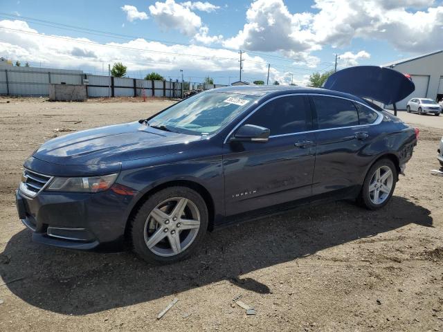 2G1105S36H9102177 - 2017 CHEVROLET IMPALA LT BLUE photo 1