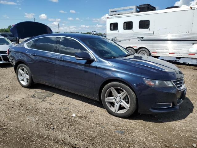 2G1105S36H9102177 - 2017 CHEVROLET IMPALA LT BLUE photo 4