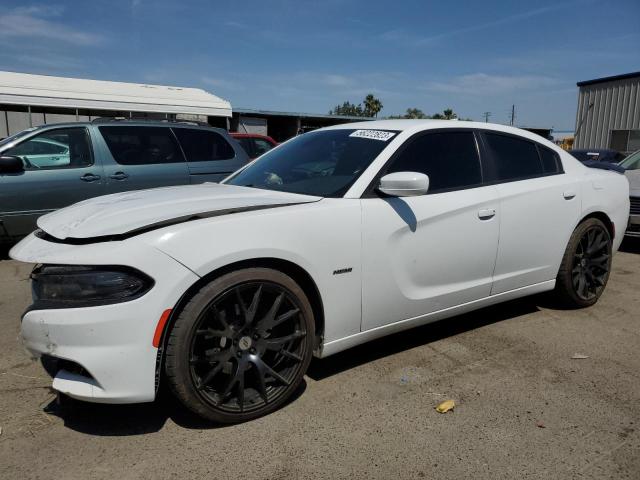 2C3CDXCT7JH331675 - 2018 DODGE CHARGER R/T WHITE photo 1