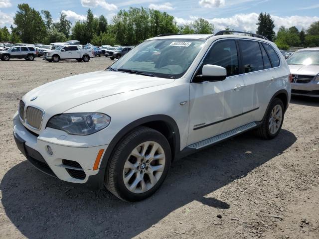 5UXZW0C54D0B91510 - 2013 BMW X5 XDRIVE35D WHITE photo 1