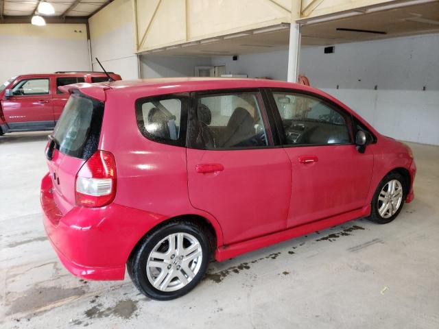 JHMGD38637S021709 - 2007 HONDA FIT S 红色 照片 3