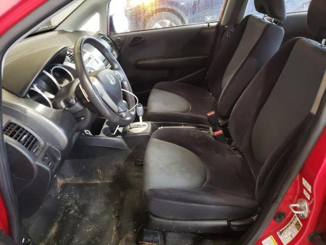 JHMGD38637S021709 - 2007 HONDA FIT S 红色 照片 7