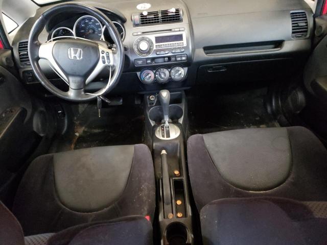 JHMGD38637S021709 - 2007 HONDA FIT S 红色 照片 8