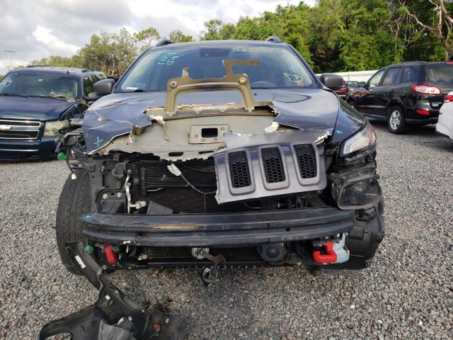 1C4PJMBS9GW155218 - 2016 JEEP CHEROKEE TRAILHAWK GRAY photo 5