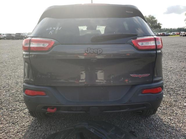 1C4PJMBS9GW155218 - 2016 JEEP CHEROKEE TRAILHAWK GRAY photo 6