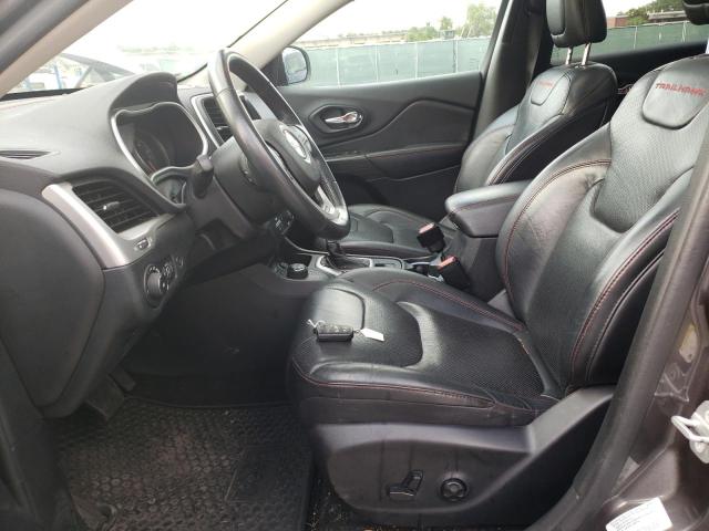 1C4PJMBS9GW155218 - 2016 JEEP CHEROKEE TRAILHAWK GRAY photo 7