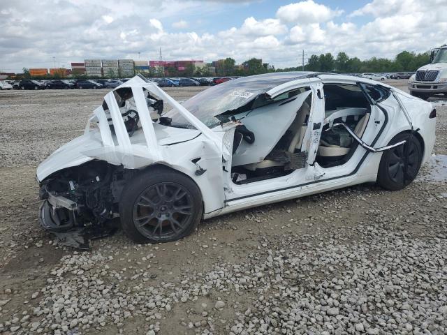 5YJSA1E50NF492036 - 2022 TESLA MODEL S თეთრი ფოტო 1