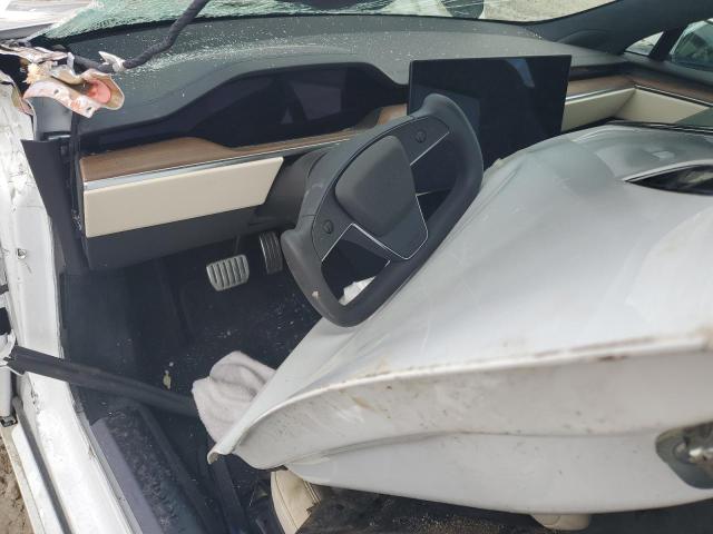 5YJSA1E50NF492036 - 2022 TESLA MODEL S თეთრი ფოტო 8