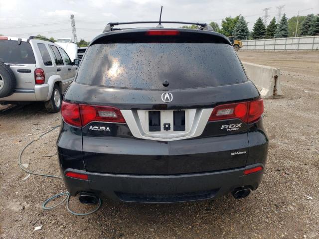 5J8TB1H58AA000497 - 2010 ACURA RDX TECHNOLOGY BLACK photo 6