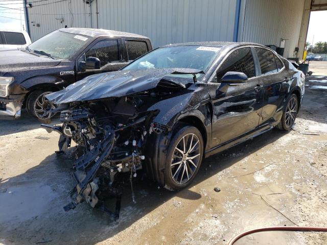 4T1G11AK0PU809126 - 2023 TOYOTA CAMRY SE NIGHT SHADE BLACK photo 1