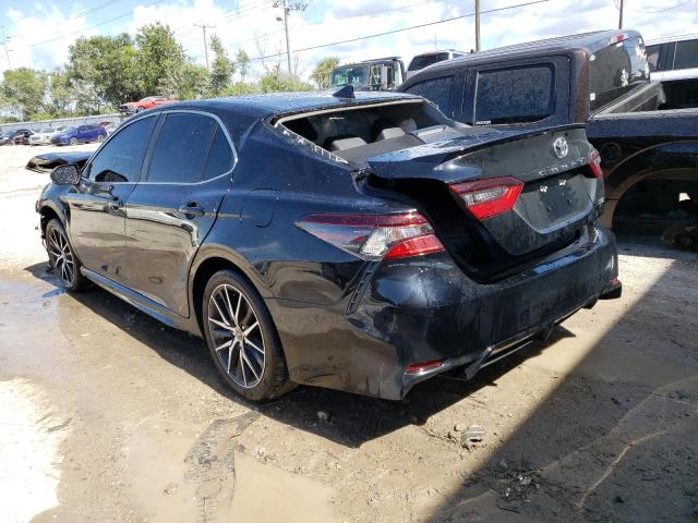 4T1G11AK0PU809126 - 2023 TOYOTA CAMRY SE NIGHT SHADE BLACK photo 2