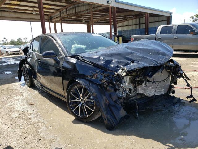 4T1G11AK0PU809126 - 2023 TOYOTA CAMRY SE NIGHT SHADE BLACK photo 4