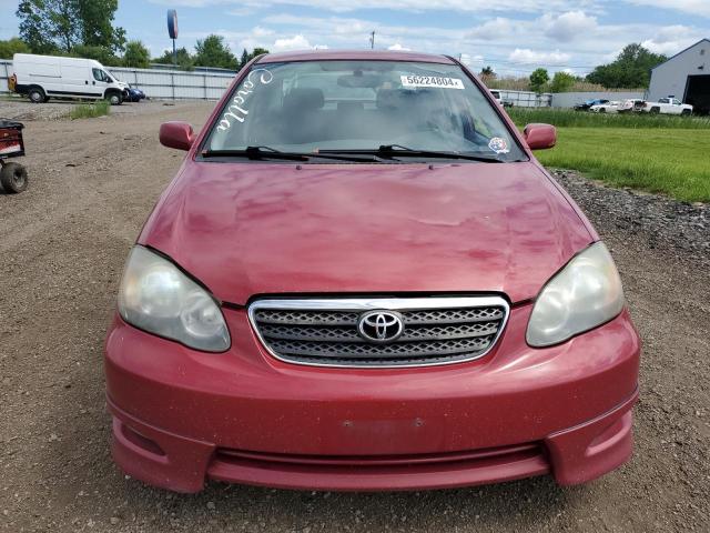 1NXBR32E48Z944781 - 2008 TOYOTA COROLLA CE RED photo 5