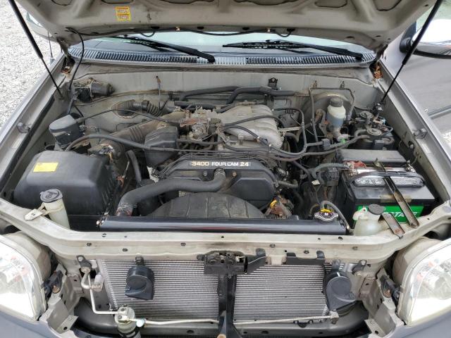 5TBRN34161S209604 - 2001 TOYOTA TUNDRA ACCESS CAB SR5 GRAY photo 11