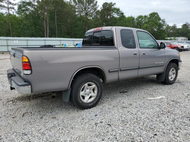 5TBRN34161S209604 - 2001 TOYOTA TUNDRA ACCESS CAB SR5 GRAY photo 3