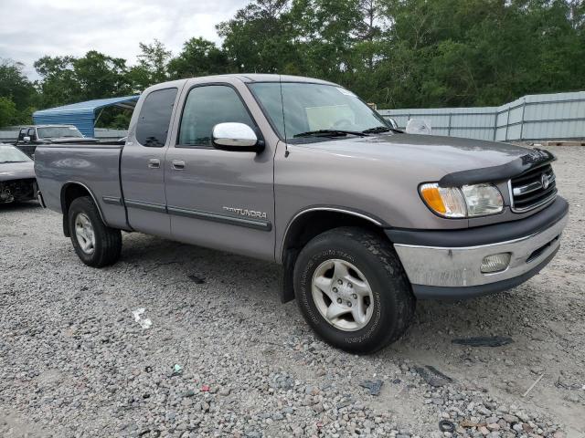 5TBRN34161S209604 - 2001 TOYOTA TUNDRA ACCESS CAB SR5 GRAY photo 4