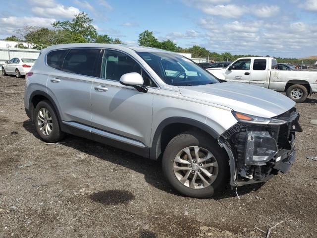 5NMS3CAD4KH090209 - 2019 HYUNDAI SANTA FE SEL SILVER photo 4