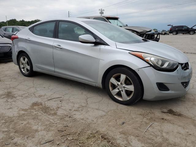 5NPDH4AE8DH383867 - 2013 HYUNDAI ELANTRA GLS SILVER photo 4