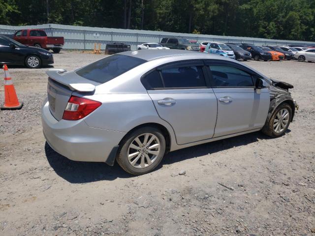 19XFB2F90CE003305 - 2012 HONDA CIVIC EXL 银色 照片 3
