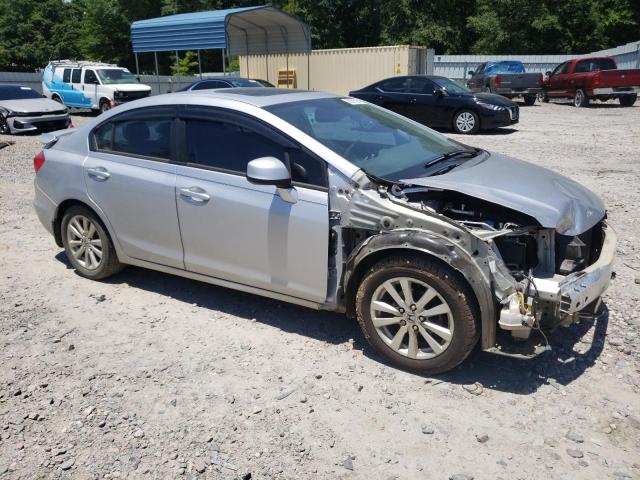 19XFB2F90CE003305 - 2012 HONDA CIVIC EXL 银色 照片 4