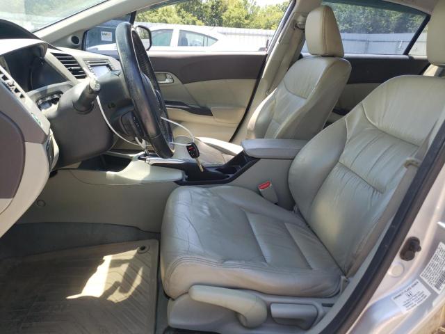 19XFB2F90CE003305 - 2012 HONDA CIVIC EXL 银色 照片 7
