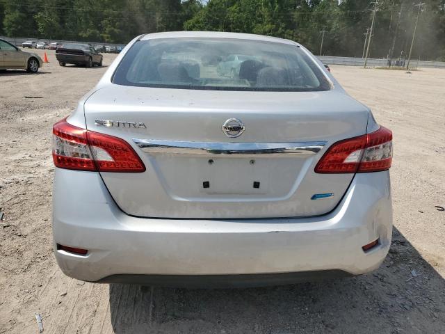 3N1AB7AP4EY223743 - 2014 NISSAN SENTRA S SILVER photo 6