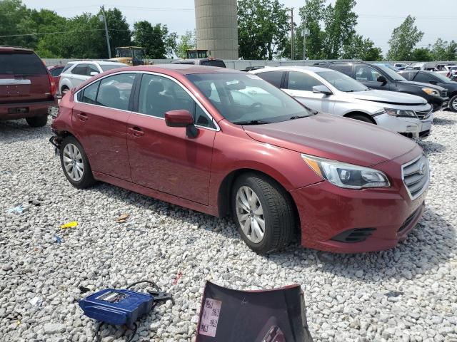 4S3BNAC61G3051421 - 2016 SUBARU LEGACY 2.5I PREMIUM BURGUNDY photo 4