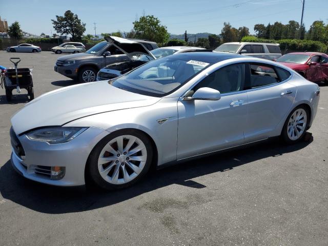 5YJSA1CP6CFP01409 - 2012 TESLA MODEL S ვერცხლისფერი ფოტო 1