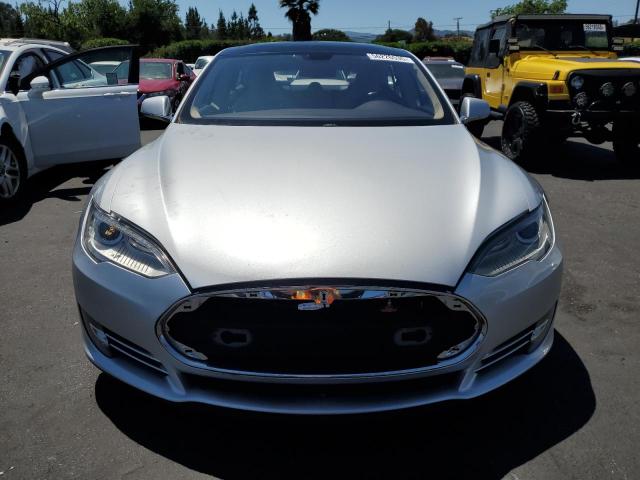 5YJSA1CP6CFP01409 - 2012 TESLA MODEL S ვერცხლისფერი ფოტო 5