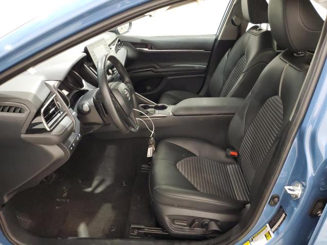 4T1G11AK1RU218466 - 2024 TOYOTA CAMRY SE NIGHT SHADE BLUE photo 7